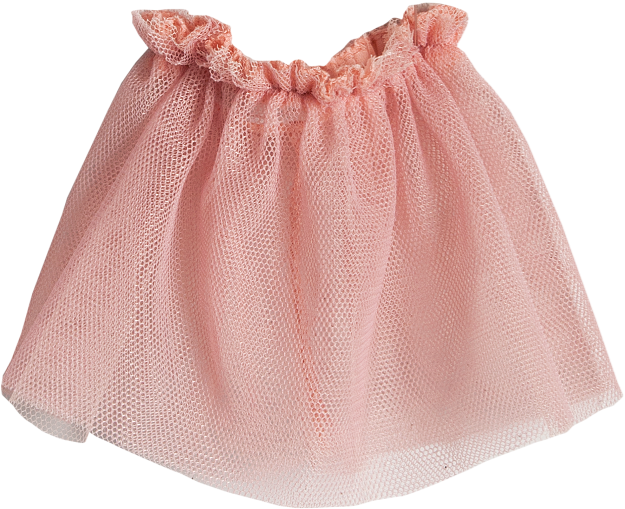 Medium Tutu - Kaninkläder - Medium - Tyllkjol, Rosa - Maileg (650x542), Png Download