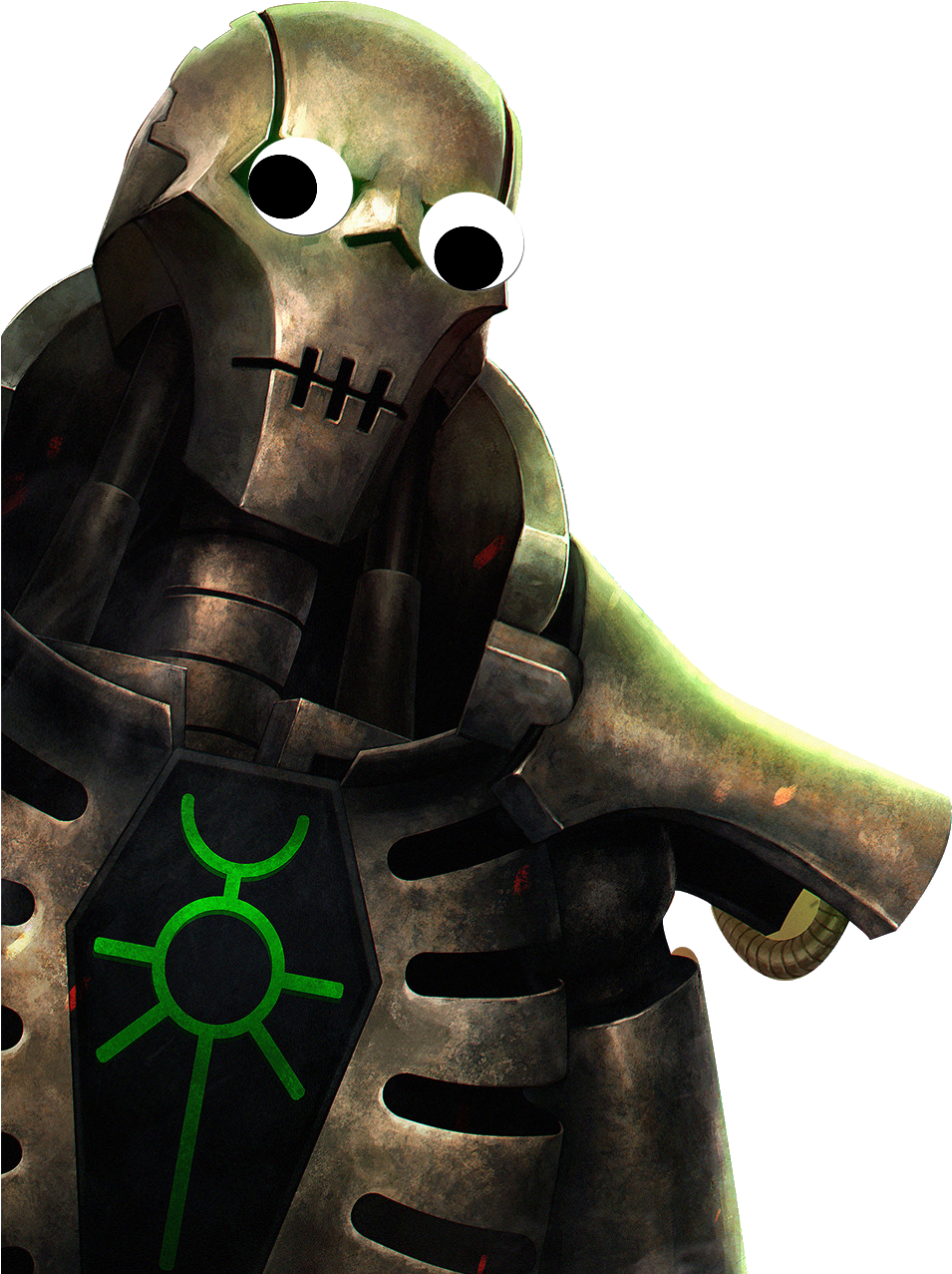 View Samegoogleiqdbsaucenao Silly Crons , - Warhammer 40k Necrons Monolith Skin (1300x1300), Png Download