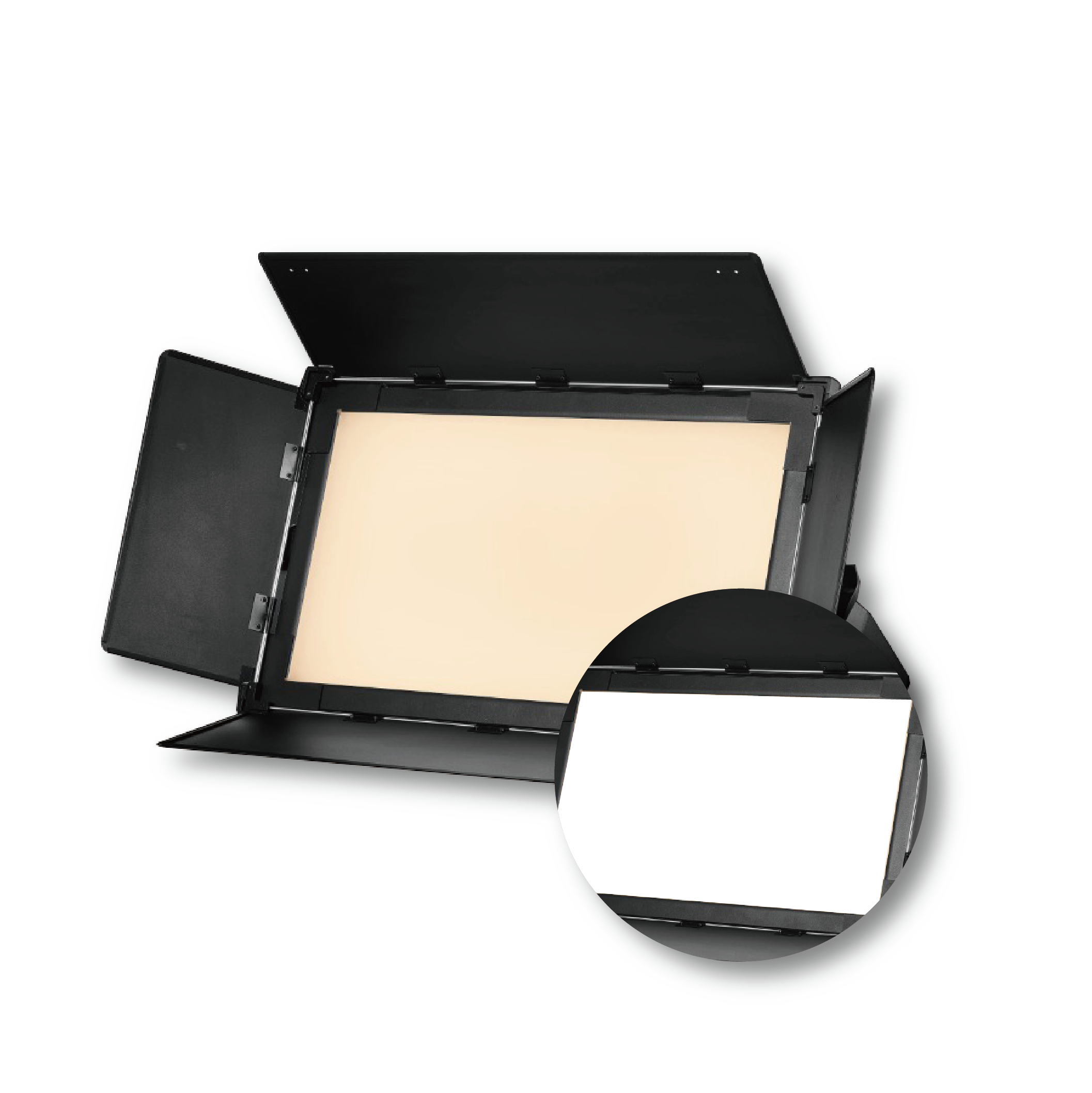 Th-326 220w Led Video Panel Light - Product (2205x2209), Png Download