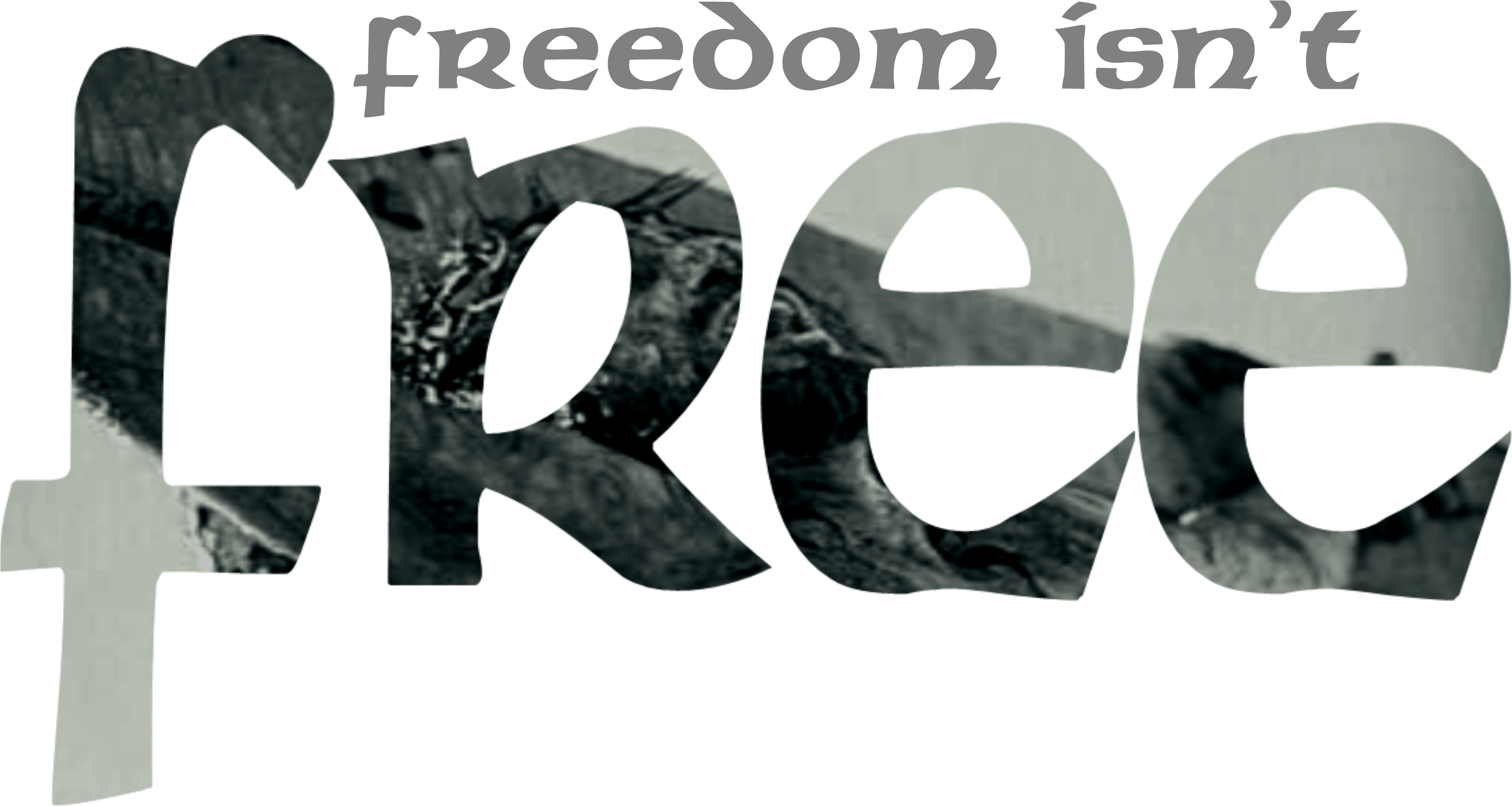 Freedom Isn't Free - Freedom Isn T Free Png (3229x1774), Png Download