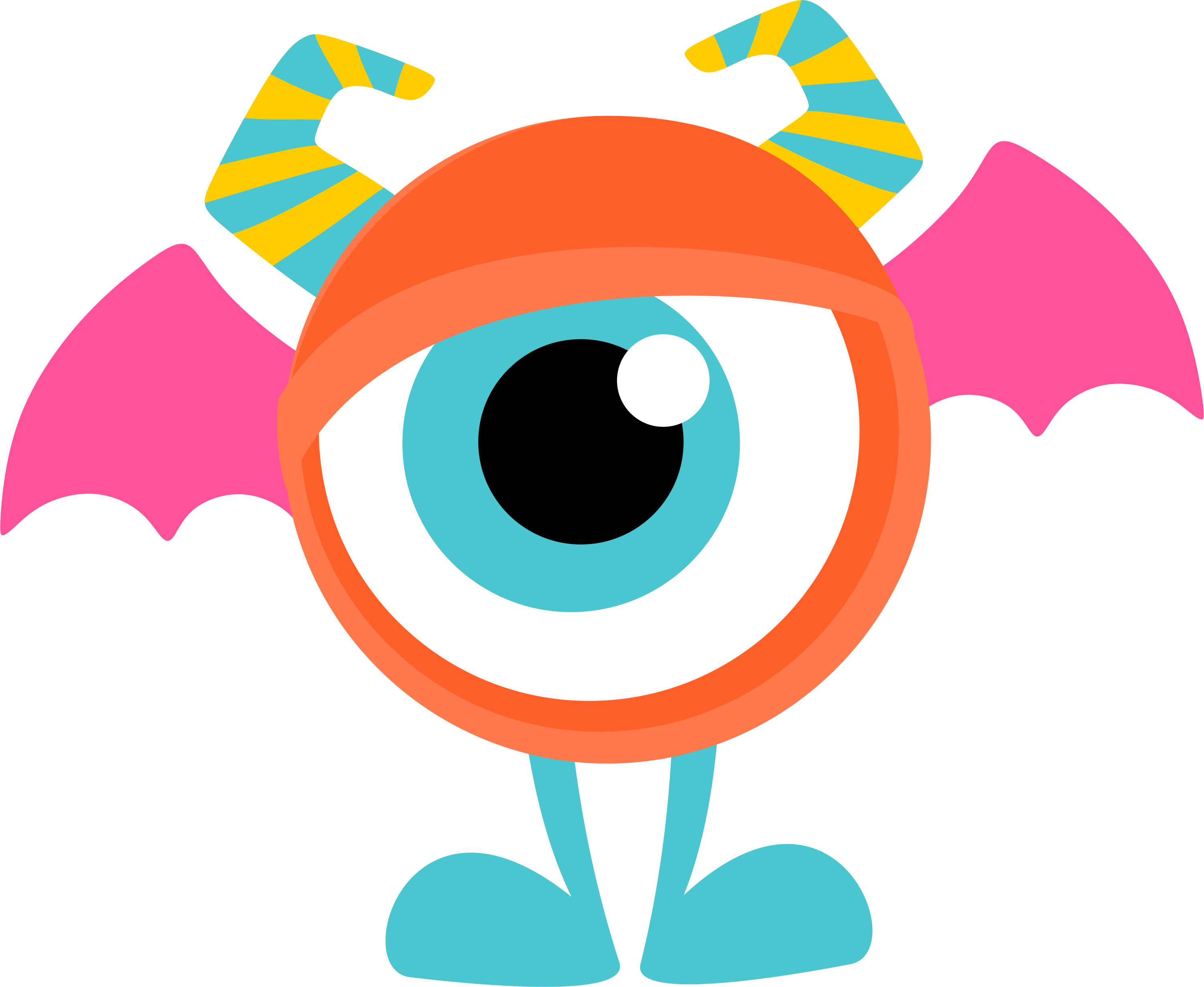 B *✿* De Minus - Monstruos Infantiles Dibujos (3001x2460), Png Download