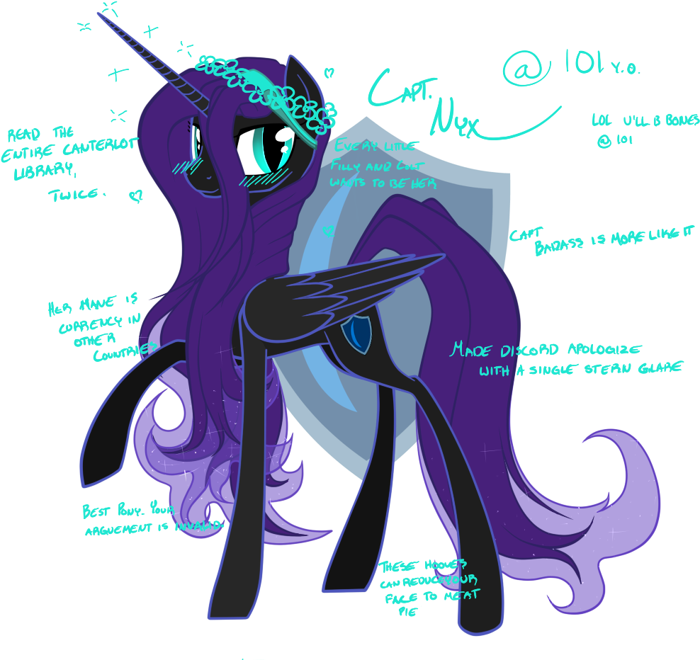 , 549657 Safe Solo Oc Oc Only Nyx Artist Colon Jazzybrony - My Little Pony: Friendship Is Magic (1069x970), Png Download