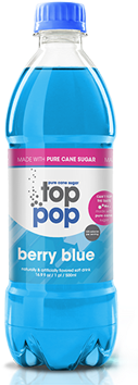 Toppop 16 Berry Blue - Oak Beverages Inc. (600x500), Png Download