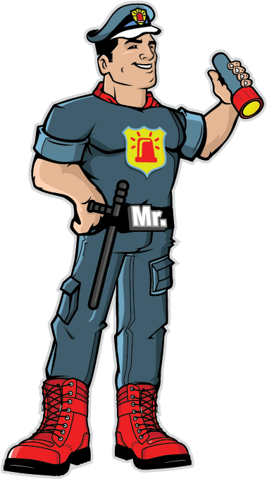 Vector Free Stock Alarm Clipart Superhero - Planning (516x679), Png Download