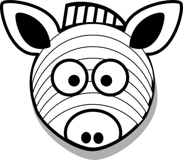 Download Free Printable Clipart And Coloring Pages - Dibujos De Jirafas A Color Para Imprimir (600x524), Png Download