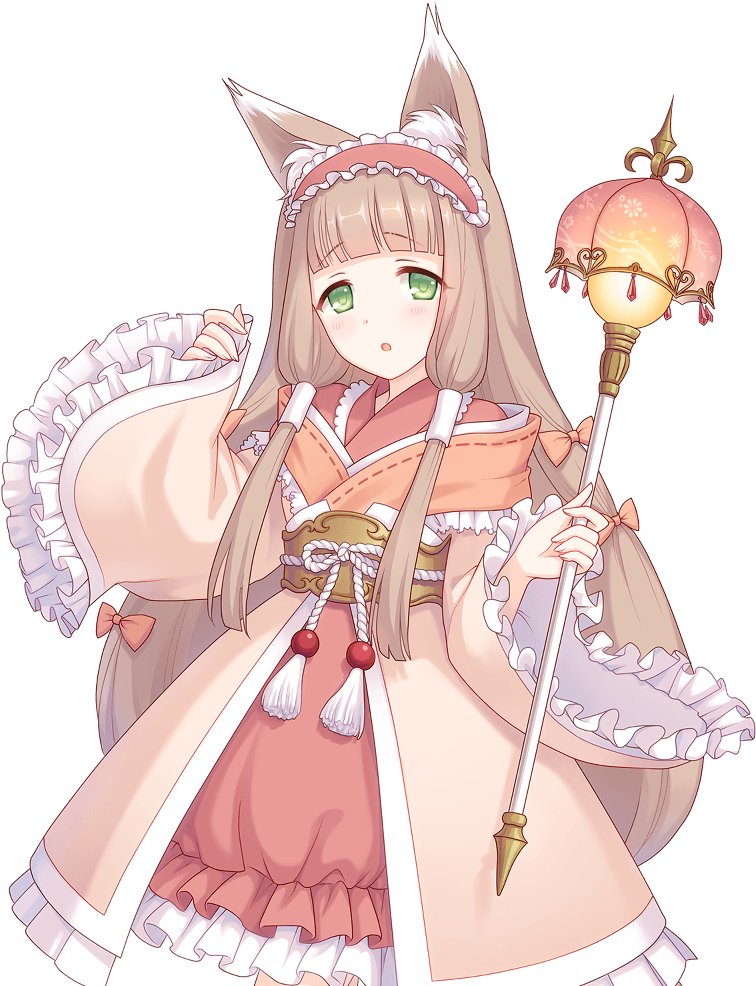 Pop Beast Staff Himemiya Maho Normal Start 0 Sad - Princess Connect Maho (1000x1000), Png Download