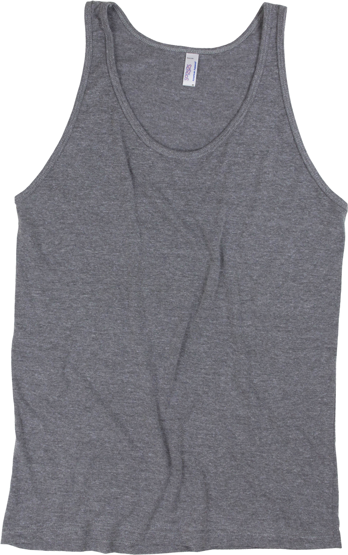 Athletic Grey Tr408 - Active Tank (1808x2048), Png Download