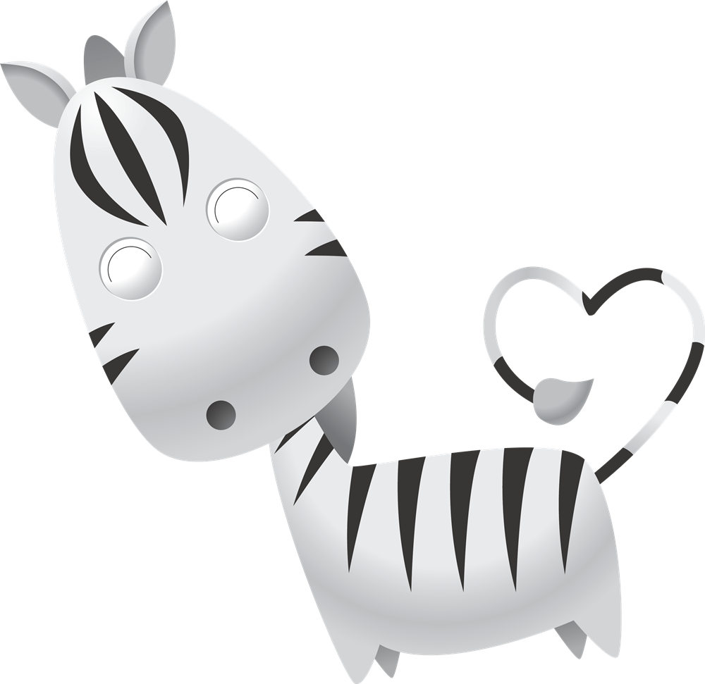 Free Download Zebra Clipart Zebra Giraffe Lion - Zebra (1000x971), Png Download