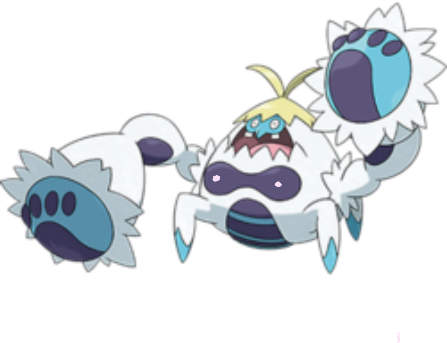 View 250px 740crabominable 1 , - Pokemon Crabominable Gif (1440x1440), Png Download