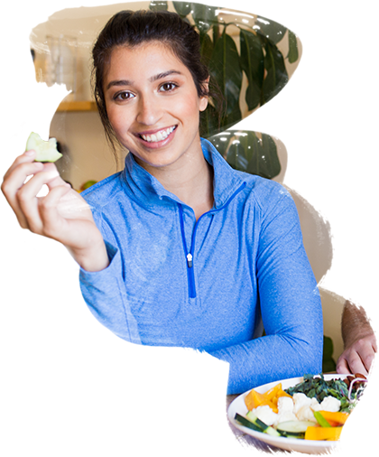 Keeping Your Ideal Body Weight - Diet Food (420x506), Png Download