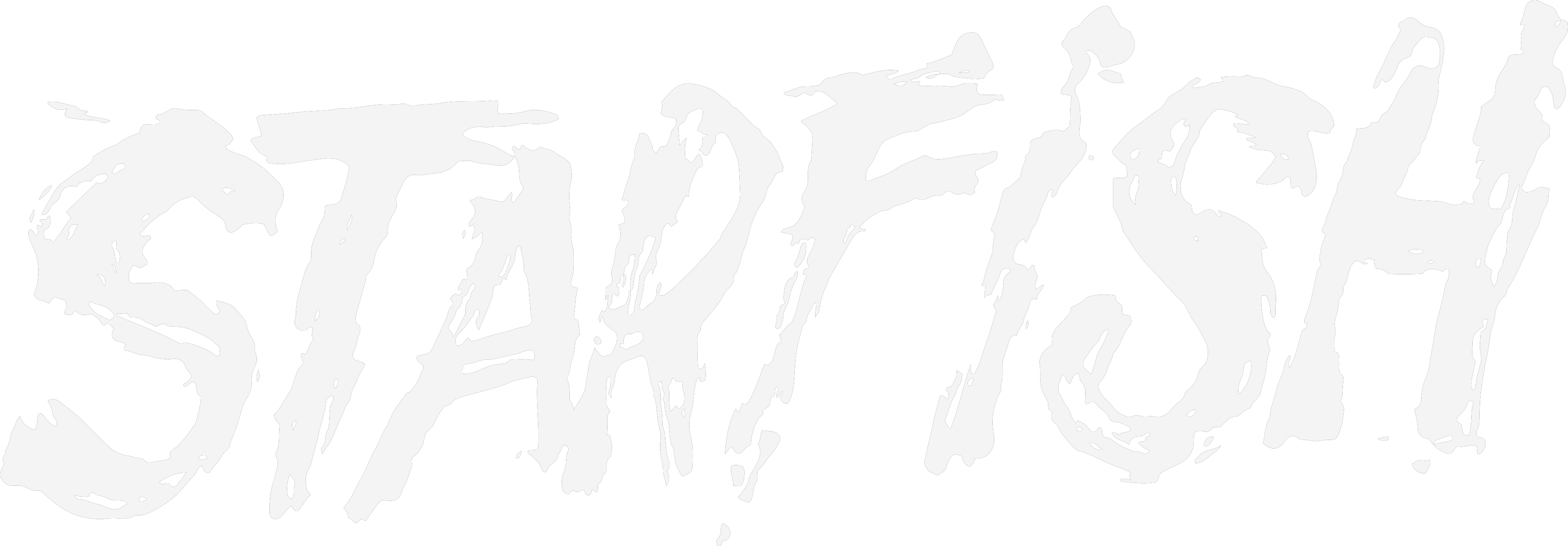 Starfish Starfish Starfish - Starfish (4033x1568), Png Download