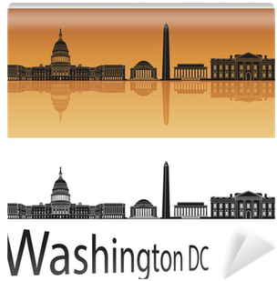 Skyline Background Washington Dc (400x400), Png Download