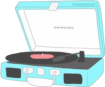 Music And Overlay Image - Overlays Transparent Tumblr Musica (500x448), Png Download