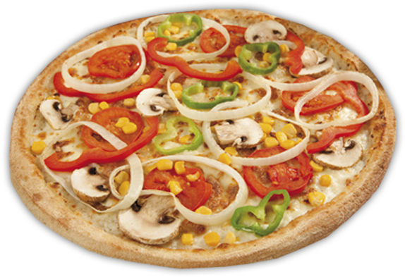 Vegetal - Pizza De Vegetales Png (600x600), Png Download