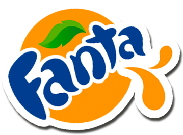 Fanta Laranja Logo Png (360x360), Png Download