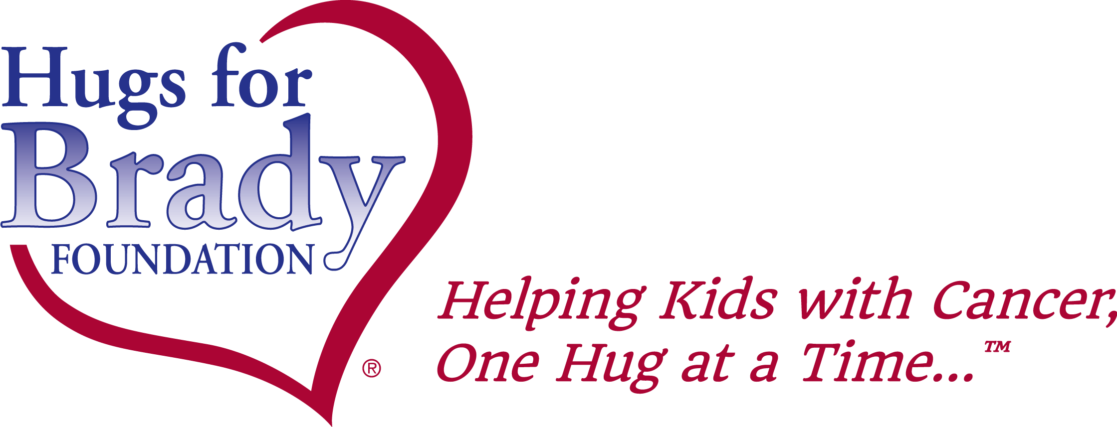 Png - Hugs For Brady Logo (2239x857), Png Download