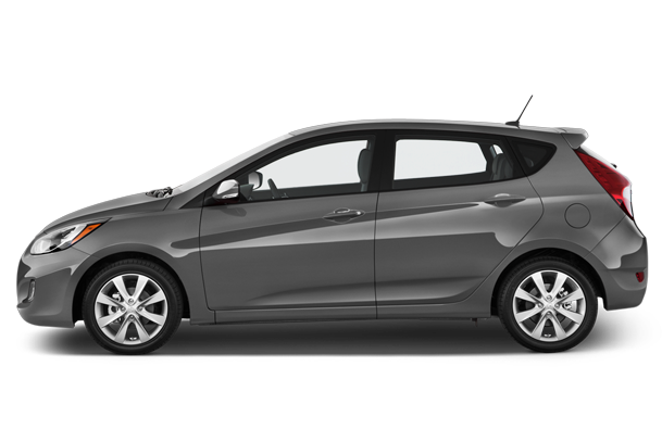 /17photo/hyundai/2017 Hyundai Accent L 1 - Subaru Impreza 2018 Sedan Black (640x480), Png Download