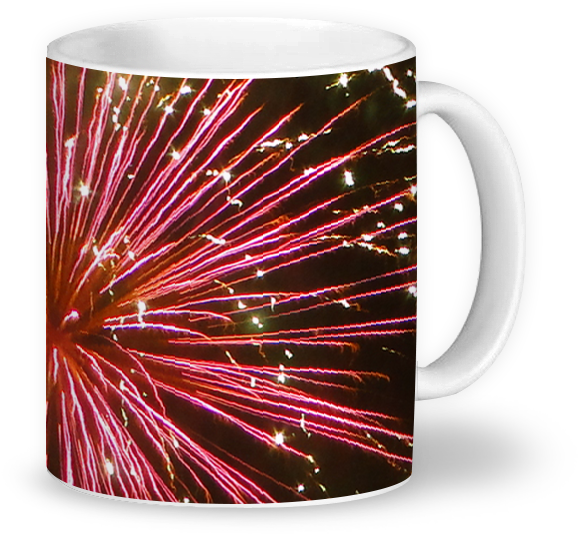 Caneca Fogos De Letícia Molinaresna - Fireworks (800x800), Png Download