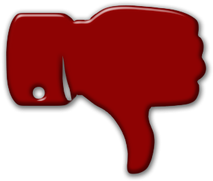 Thumbs Down No Background (420x420), Png Download