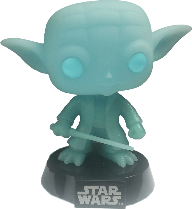 Yoda Force Spirit Pop Vinyl Figure - Star Wars Pops Yoda (650x696), Png Download