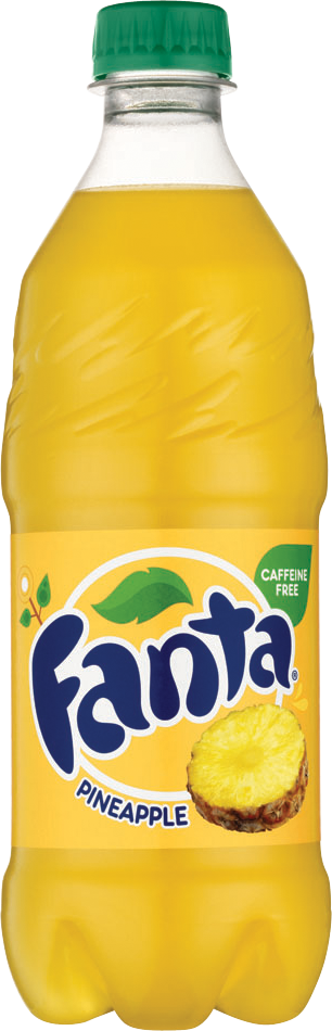 Fanta Pineapple 20 Oz (306x950), Png Download