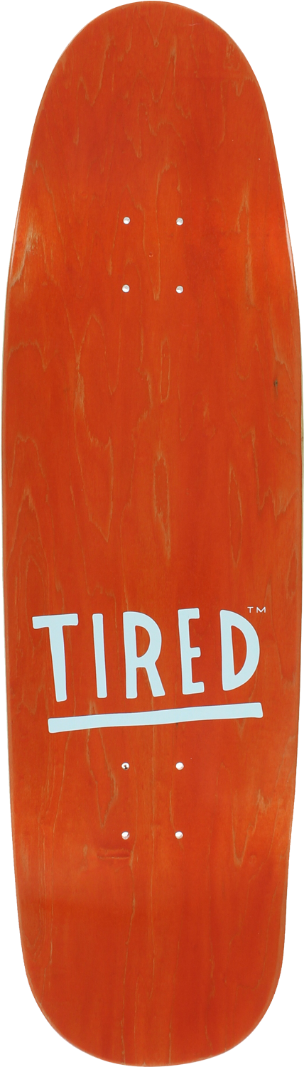 Tired Thumbs Down Skateboard Deck - Tired Skateboards (1500x1500), Png Download