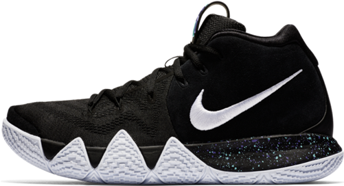 Nike Kyrie 4 'black/white' - Nike Kyrie 4 Trainer (500x500), Png Download