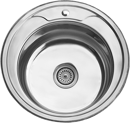 Stainless Steel Sink Pc480l/sc Prep Bowl - Sink (452x430), Png Download