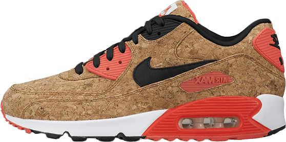 Nike Air Max 90 'cork' 25th Anniversary - Nike Air Max Essential Olive White (640x387), Png Download