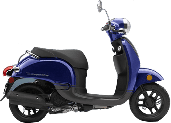 Honda Metropolitan Moped - Honda Metropolitan 2014 (590x424), Png Download