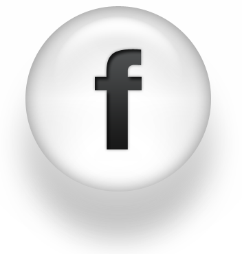098105 Black White Pearl Icon Social Media Logos Facebook - Sign (352x370), Png Download