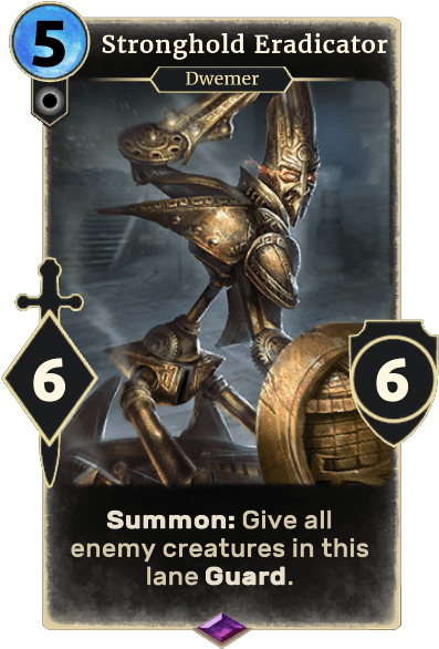 Stronghold Eradicator - Card - Legends Decks - The - Elder Scrolls Legends Dragonborn (409x663), Png Download