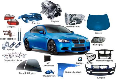 Aftermarket Bmw Body Parts The Advantages - Parts Of A Bmw (500x321), Png Download
