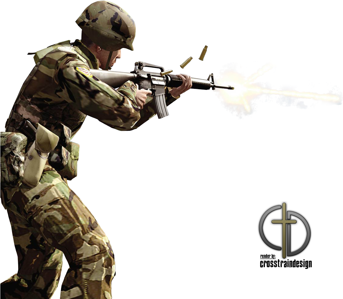 Counter Strike Renders Png - Arma Armed Assault Gold (1150x992), Png Download