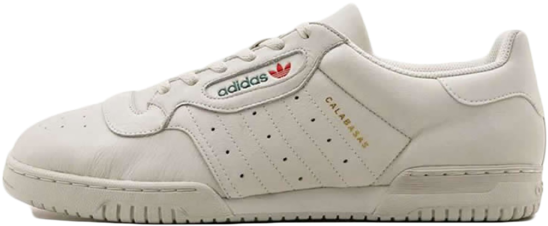 Men's Adidas Yeezy Powerphase Calabasas White (600x600), Png Download