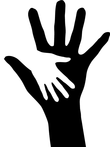 Body Parts - Icon Of Helping People (418x559), Png Download
