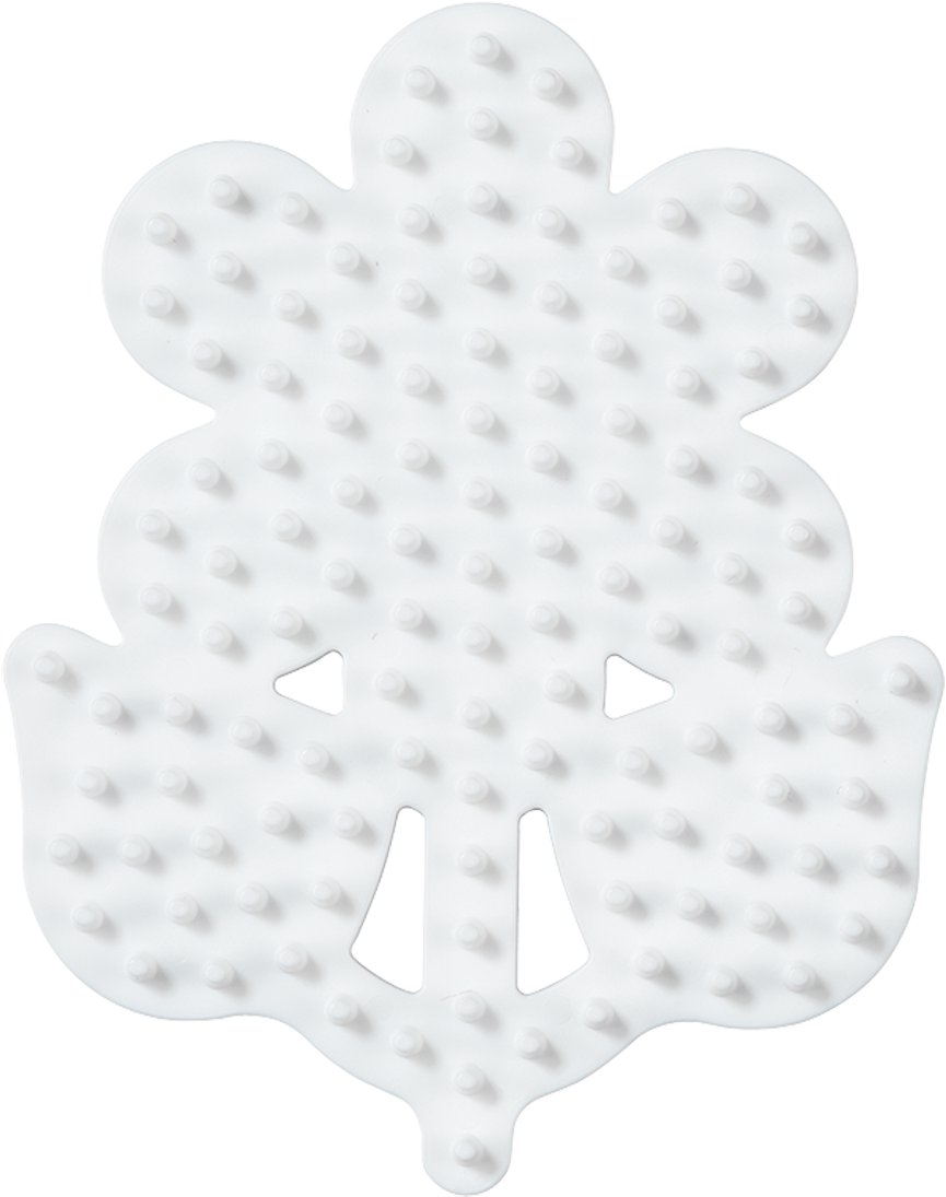 Hama Strijkkralen Grondplaat Bloem (943x1162), Png Download