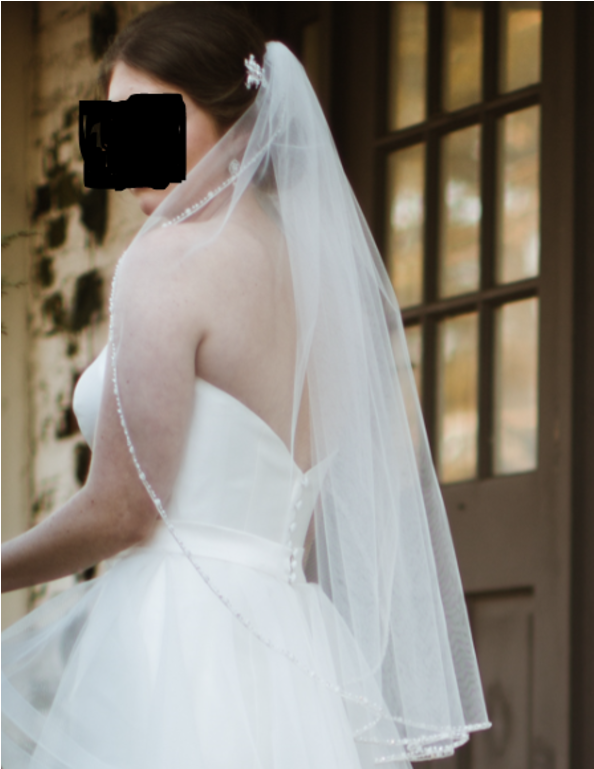Used Marionat Veil, $50 Bridal Accessories Atlanta - Wedding Dress (1024x768), Png Download