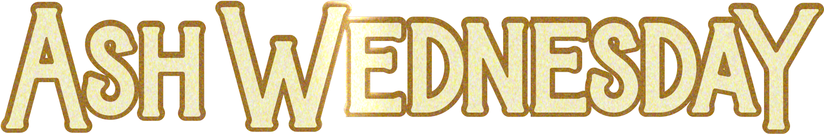 Ash Wednesday Worship Welcome Graphics - Calligraphy (1920x1080), Png Download