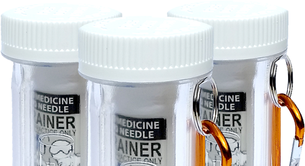 For Epipens And Other Epinephrine And Insulin Pen Auto-injectors - Child Proof Medicine Case (646x365), Png Download