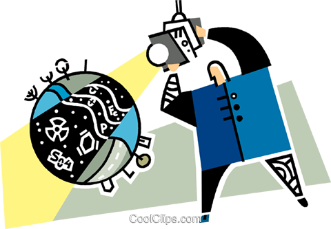 World Under The Spotlight Royalty Free Vector Clip - Internet (480x333), Png Download