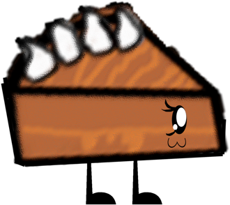 Fudge Cake (400x344), Png Download