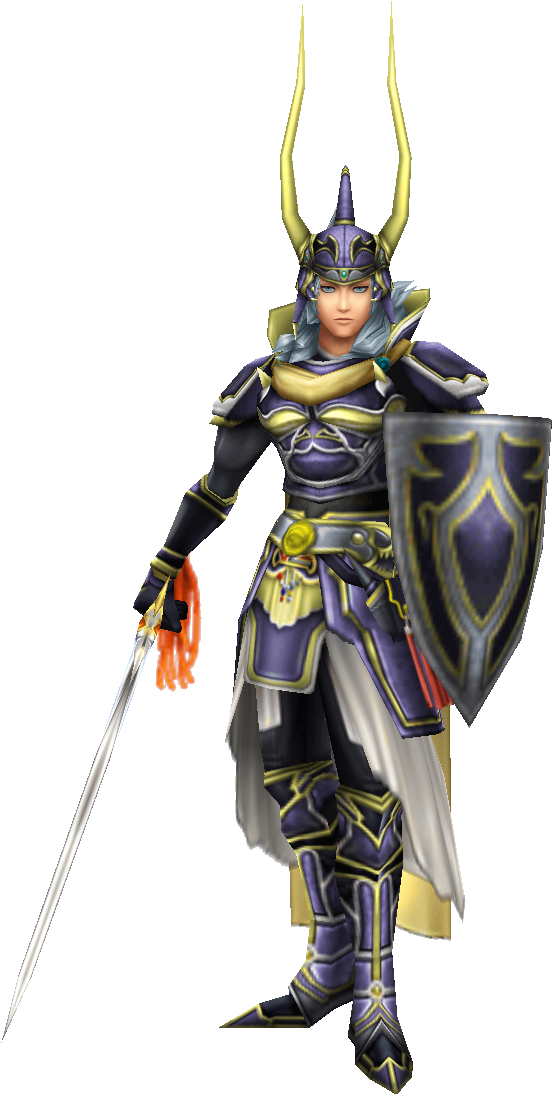 Warrior Of Light - Dissidia Final Fantasy Light Warriors (560x1094), Png Download