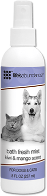 Life's Abundance Bath Fresh Mist For Pets - Bath Fresh Mist 8 Fl. Oz. (400x400), Png Download