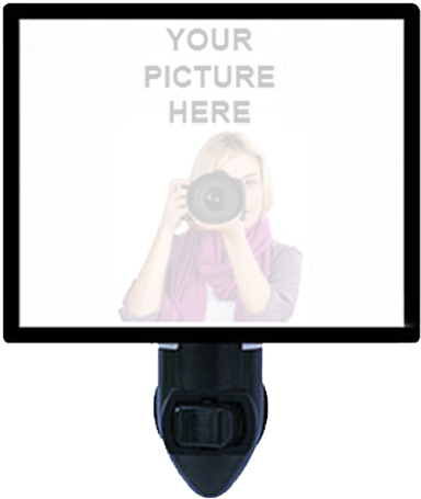 Custom Night Light 4 Watt Bulb Landscape - Video Camera (600x543), Png Download