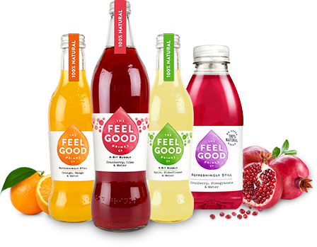 We're Very Proud Of Our Feel Good Drinks And Not Without - Mindfully Mediterranean Recipe Guide: The Essence (448x349), Png Download