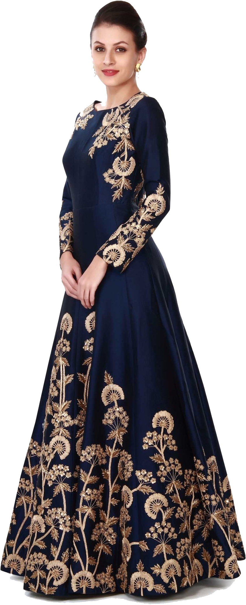 Long 1 Piece Dress (1500x2109), Png Download