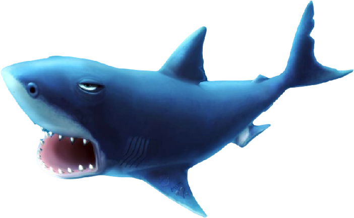 La Alimentación De Los Tiburones - Great White Shark (709x450), Png Download