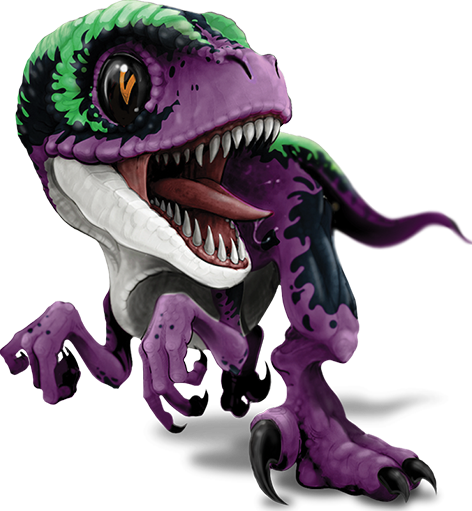 Meet - Dinosaur Fingerlings (472x511), Png Download