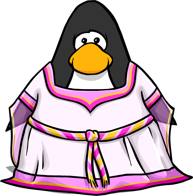 Lady's-gown - Club Penguin (618x627), Png Download